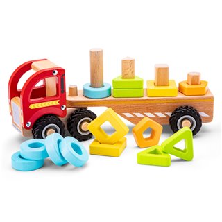 Truck with shapes